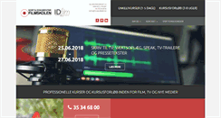 Desktop Screenshot of filmkurser.dk